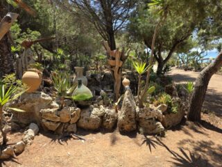 Dettaglio del giardino