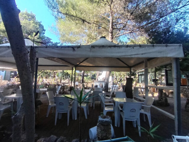 Vista esterna bar